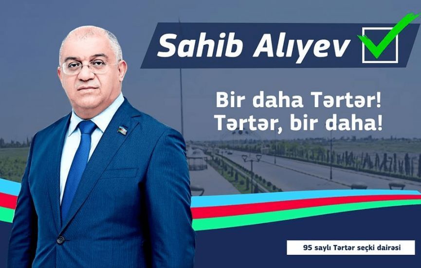 Sahib Alıyev deputatlığa namizədliyini irəli sürdü -     "Bir daha Tərtər!"