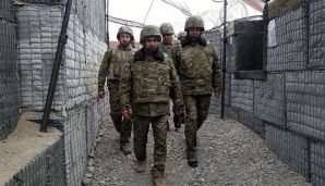 Zakir Həsənov aprel döyüşlərində azad edilmiş ön xətt mövqelərində -     FOTO - VİDEO — foto 1