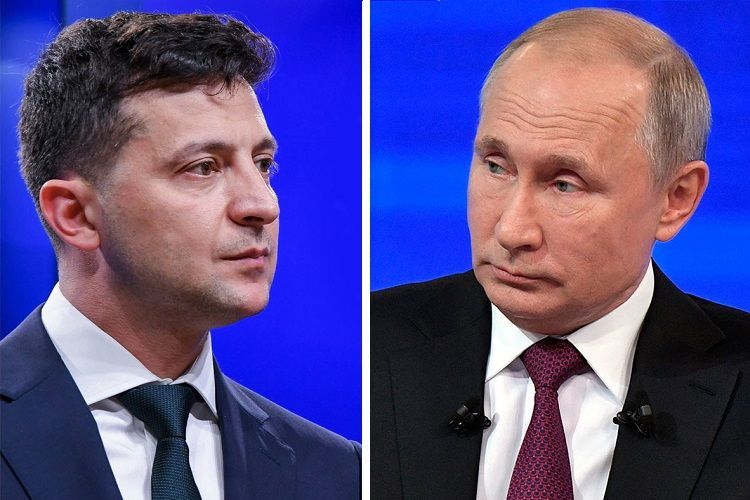 Zelenski Putinlə telefonla danışdı