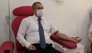Adil Əliyev qanvermə aksiyasında iştirak etdi -     FOTO — foto 1