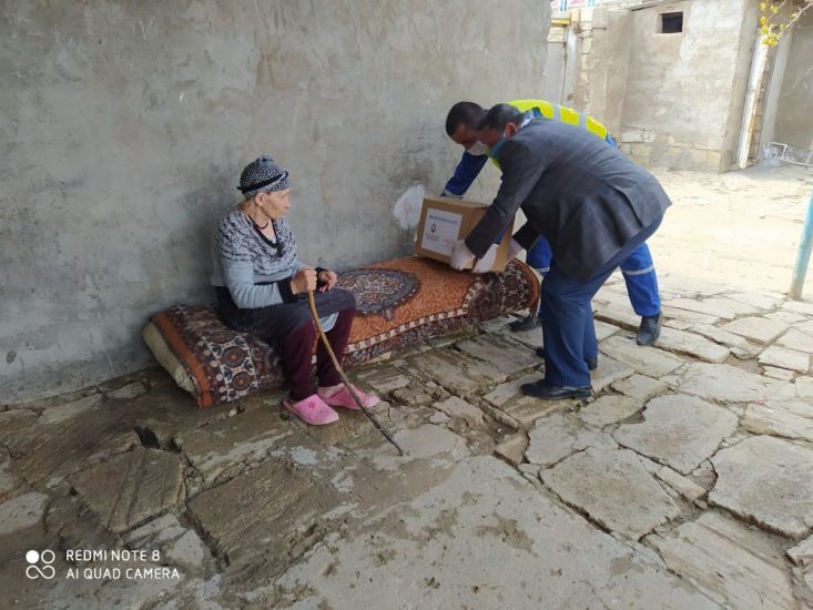 Qaradağda dezinfeksiya işləri bu gün də davam etdirilir