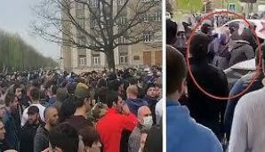 Karantin rejiminə etiraz edib icazəsiz mitinq keçirdilər -     FOTO — foto 3
