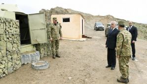 Vasif Talıbov müdafiənin ön xəttinə getdi, tapşırıq verdi -     FOTO — foto 2