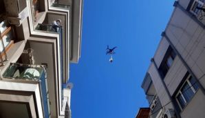 Koronavirusa görə qurban ətini dronla payladı -     FOTO — foto 3