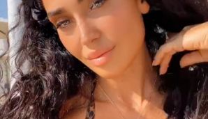 Pərvin Abıyeva Türkiyədə çimərlikdə -         FOTO — foto 2