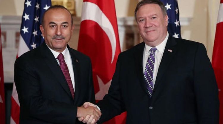 Çavuşoğlu ilə Pompeo telefonla danışdı