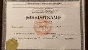 Dövlət qeydiyyatına alınan partiyanın sədri: "İqtidara qarşı müxalifətdəyik, belə də davam edəcək" — foto 2