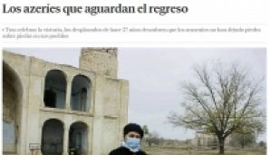 İspaniyanın “La Vanguardia” qəzeti ermənilərin Azərbaycan ərazilərində törətdikləri vandalizm aktlarından yazır — foto 1