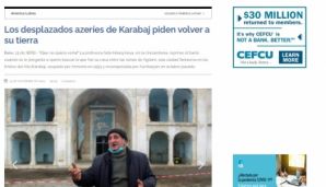"Alianza Metropolitan News” azərbaycanlı köçkünlərin öz doğma yurdlarına qayıtmaq arzularından yazır — foto 1