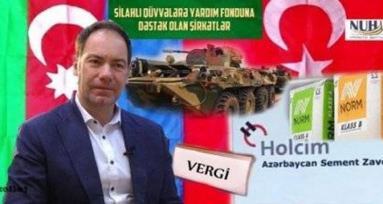 “Holcim”in direktorundan Azərbaycan və Türkiyə bayrağına hörmətsizlik