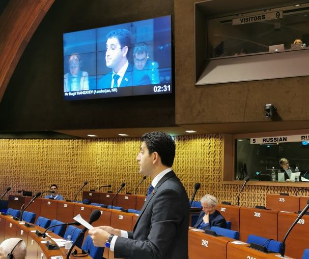 “Miqrant uşaqlara qarşı qanun pozuntuları dayandırılmalıdır!” -     AŞPA-da Naqif Həmzəyevdən ETİRAZ