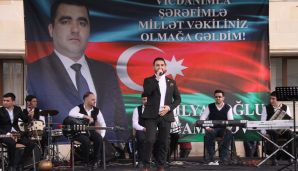 Ayaz Qocamanov izdihamlı görüş keçirdi –       VİDEO - FOTO — foto 4