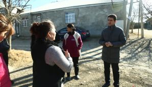 Naqif Həmzəyevin Gülüstan qəsəbəsində seçicilərlə görüşləri davam edir -     VİDEO — foto 3