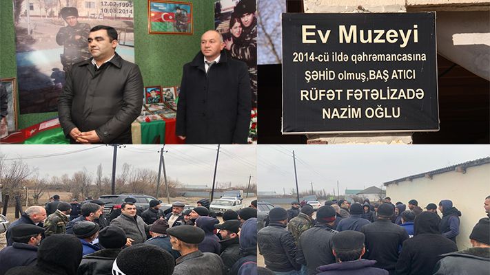 Ayaz Qocamanov daha bir şəhid ailəsini ziyarət etdi -     Görüşlər davam edir – FOTOLAR