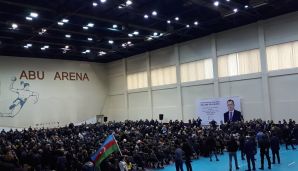 Adil Əliyev daha bir izdihamlı görüş keçirdi -      FOTO — foto 2