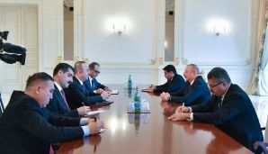 Prezident Türkiyə XİN başçısını qəbul etdi -       FOTOLAR — foto 3