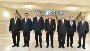Prezident Türkiyə XİN başçısını qəbul etdi -       FOTOLAR — foto 7