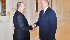 Prezident Türkiyə XİN başçısını qəbul etdi -       FOTOLAR — foto 1