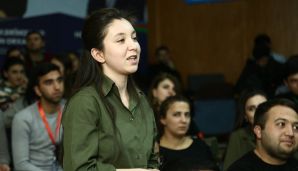 YAP Gəncə şəhər təşkilatında müşahidəçilərlə görüş keçirilib -     FOTO — foto 7