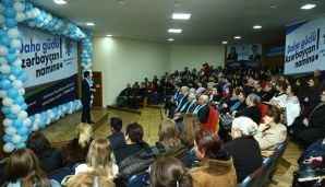 Gəncədə Naqif Həmzəyevin namizədliyi yekdilliklə dəstəklənir -      VİDEO — foto 2