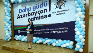 Gəncədə YAP tərəfindən irəli sürülən namizədlərin yekun görüşü keçirildi -     VİDEO — foto 2