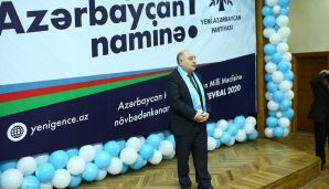 Gəncədə YAP tərəfindən irəli sürülən namizədlərin yekun görüşü keçirildi -     VİDEO — foto 3