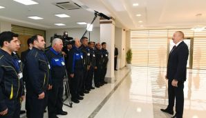 Prezident yarımstansiyanın açılışında iştirak etdi -       YENİLƏNDİ — foto 7
