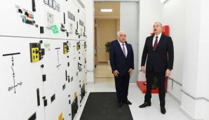 Prezident yarımstansiyanın açılışında iştirak etdi -       YENİLƏNDİ — foto 2
