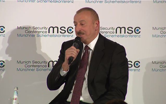 İlham Əliyev: “Ermənilər ikinci dəfə öz müqəddəratını təyin etmək üçün başqa yer tapsınlar”
