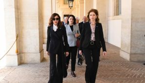 İlham Əliyevin Romada rəsmi yola salma mərasimi oldu -   FOTOLAR — foto 2