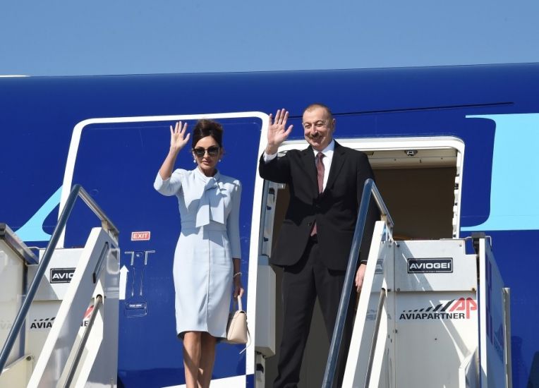 Prezident İlham Əliyevin İtaliyaya səfəri başa çatdı
