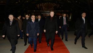 Ərdoğanın Azərbaycana səfəri başa çatdı -     FOTO — foto 1
