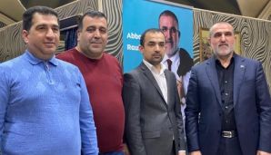 Baş redaktorlar Rauf Arifoğlunun seçki qərargahını ziyarət etdilər -       FOTOLAR — foto 1