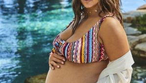 Hamilə modeldən bikinili    FOTOSESSİYA — foto 3
