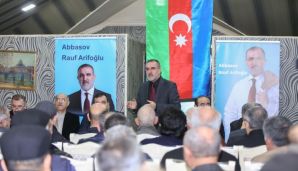 Rauf Arifoğlunun seçki qərargahının geniştərkibli iclası keçirildi -   FOTO — foto 1
