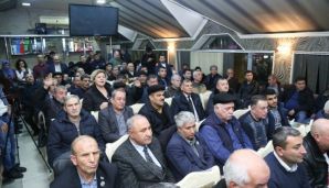 Rauf Arifoğlunun seçki qərargahının geniştərkibli iclası keçirildi -   FOTO — foto 3