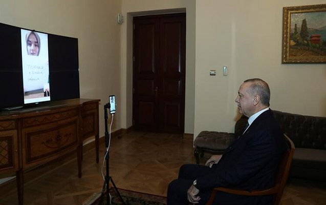 Prezident Gülsümlə canlı yayımda danışdı -     VİDEO