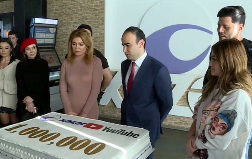 Əli Həsənovun oğlu "Xəzər" TV-də fəaliyyətini davam etdirir - FOTO