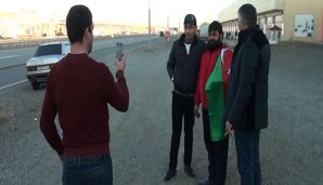 Bakıya piyada gəlir -     FOTOLAR — foto 3