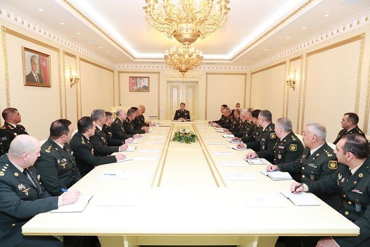 Vilayət Eyvazov şəxsi heyətin xidməti fəaliyyətini yüksək qiymətləndirdi
