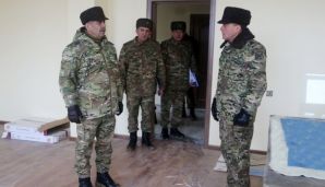 Zakir Həsənov hərbi obyektlərə baxış keçirdi -     FOTO — foto 1
