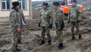 Zakir Həsənov hərbi obyektlərə baxış keçirdi -     FOTO — foto 2