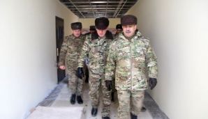 Zakir Həsənov hərbi obyektlərə baxış keçirdi -     FOTO — foto 3