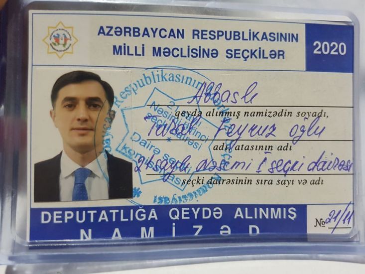 Tural Abbaslının deputatlığa namizədliyi qeydə alındı