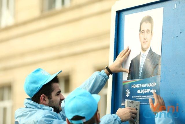 Gəncədə təşviqat kampaniyasına start verildi
