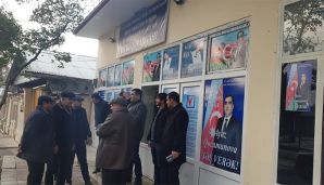 Ağsuda Ayaz Qocamanovun seçki qərargahı fəaliyyətə başladı -   FOTOLAR — foto 4