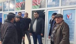 Ağsuda Ayaz Qocamanovun seçki qərargahı fəaliyyətə başladı -   FOTOLAR — foto 5
