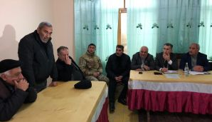 Fəzail Ağamalı təşviqat kampaniyasına aprel şəhidinin evindən başladı -   FOTOLAR — foto 8