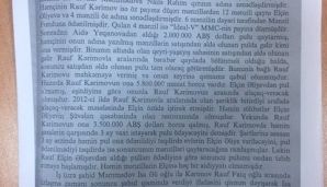 Mənzil qalmaqalında adı hallanan generalın kürəkəni sələmə pul verirmiş -     SƏNƏD — foto 5