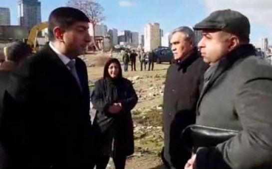 Yasamalın icra başçısı ilə deputatlığa namizəd arasında mübahisə -     VİDEO
